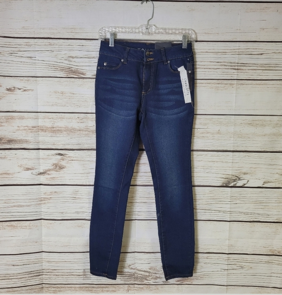 NWT Tahari Charlotte Skinny Jeans Comfort Luxe Size 26
